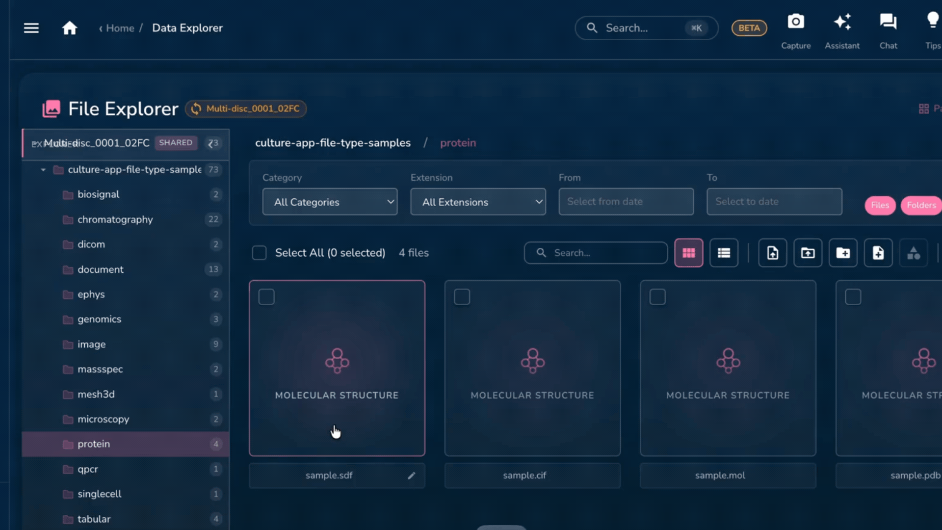 omēos data analyzer in action